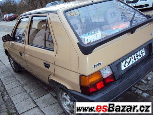 Škoda Favorit 136LS s LPG a tažným zařízením. – fotografie 3