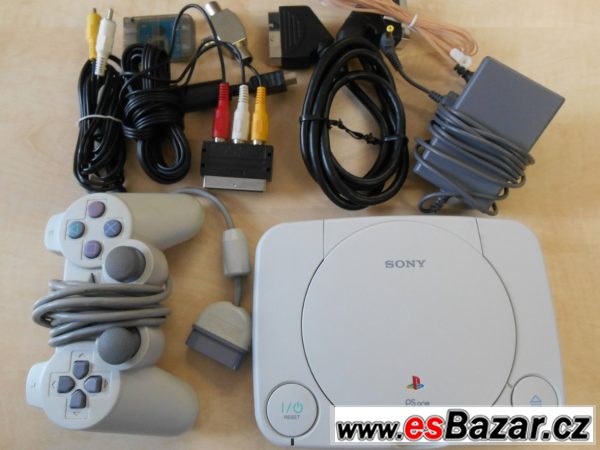 PS One Sony + dvě hry  – fotografie 4