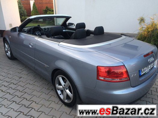 audi A4 3.0 TDi, cabrio,quattro,velká NAVI,S-LINE,SUPER CENA – fotografie 1