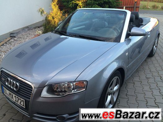 audi A4 3.0 TDi, cabrio,quattro,velká NAVI,S-LINE,SUPER CENA – fotografie 3