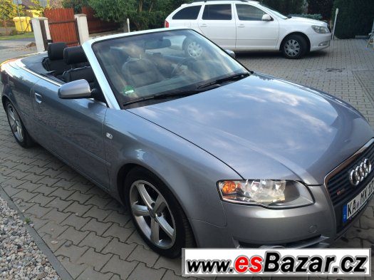 audi A4 3.0 TDi, cabrio,quattro,velká NAVI,S-LINE,SUPER CENA – fotografie 4
