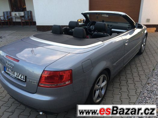 audi A4 3.0 TDi, cabrio,quattro,velká NAVI,S-LINE,SUPER CENA – fotografie 5