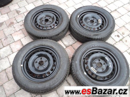 Letní sada. 195/65/15 Goodyear vzorek 4,5mm na ŠKODA, VW – fotografie 1