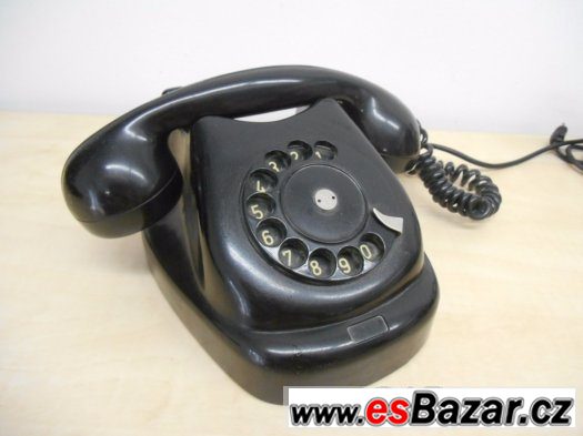 Historický telefon Tesla – fotografie 1