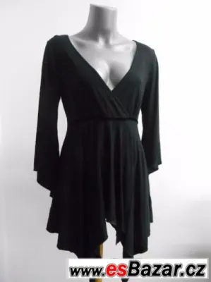 Elegantní černá halenka  Dorothy Perkins VEL 12