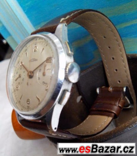 Hodinky DELBANA Chronograph, Landeron Caliber 48 – fotografie 2