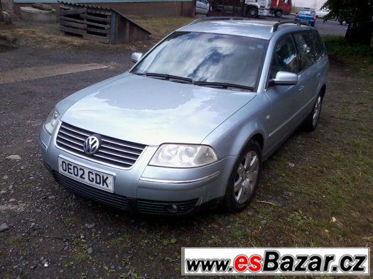 Rozprodám na ND VW Passat 2.5 TDI 110 kw, kod motoru AKN – fotografie 1