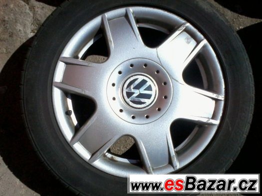 ALU kola 16 " VW rozteč 5x100 VW Bora, Golf, Š. Octavia – fotografie 3