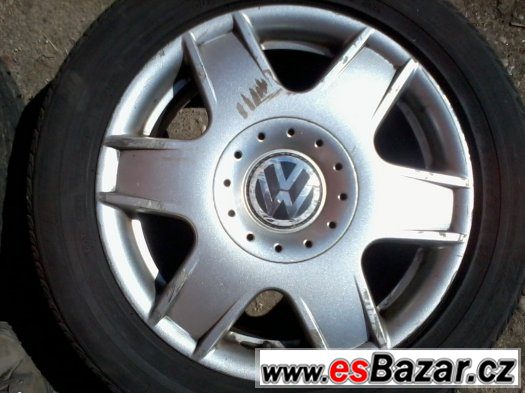 ALU kola 16 " VW rozteč 5x100 VW Bora, Golf, Š. Octavia – fotografie 4