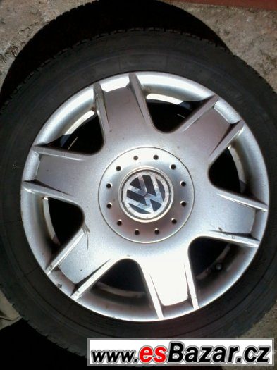ALU kola 16 " VW rozteč 5x100 VW Bora, Golf, Š. Octavia – fotografie 5