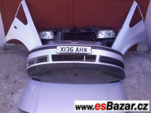 VW Sharan r.v. 2000-2006 kompletní předek stříbrná met. – fotografie 1