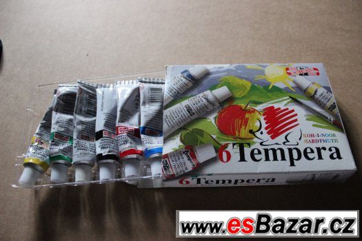 Tempery; paleta na barvy – fotografie 2