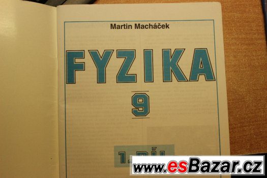 Fyzika 9. 1. díl Martin Macháček – fotografie 4