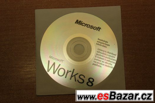 Microsoft Works 8 s originálním klíčem – fotografie 1