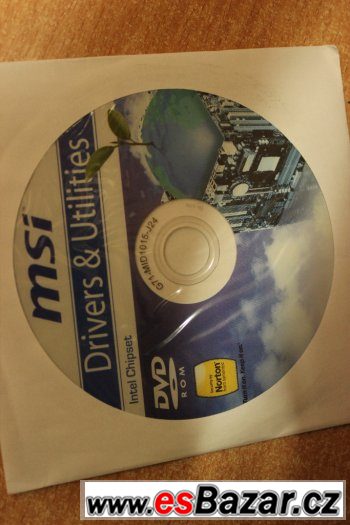 DRIVER CD + MANUALE MSI K9N6GM – fotografie 4