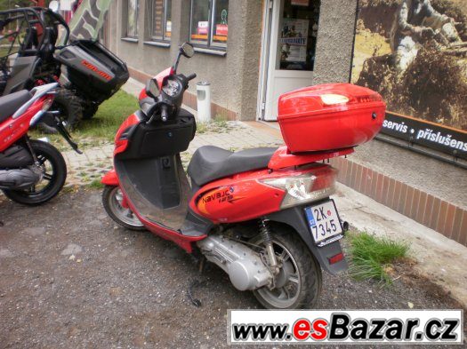 Prodám Maxi skútr Navajo 125 – fotografie 3