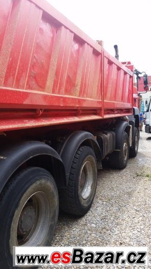 MAN TGA 35.400 8x6 3 stranný sklápěč – fotografie 5