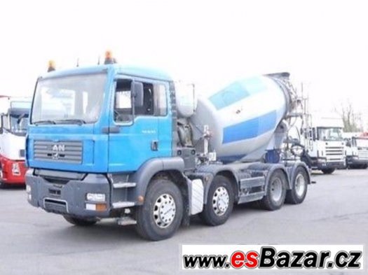 MAN TGA 32 360 Betonmixer 8,5 kubik – fotografie 1