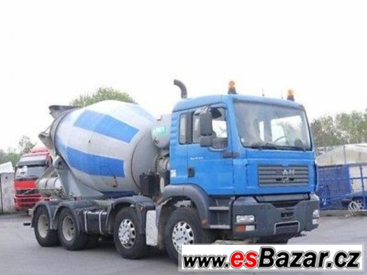 MAN TGA 32 360 Betonmixer 8,5 kubik – fotografie 2