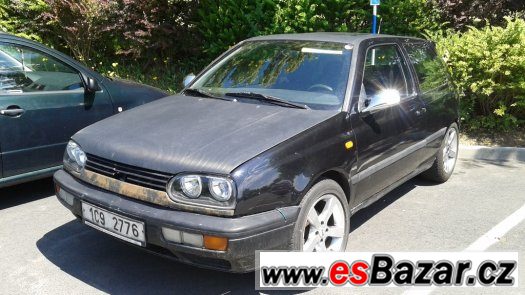 VW Golf III 1.6i tv.97 PŘEPIS NEPOŽADUJEM – fotografie 1