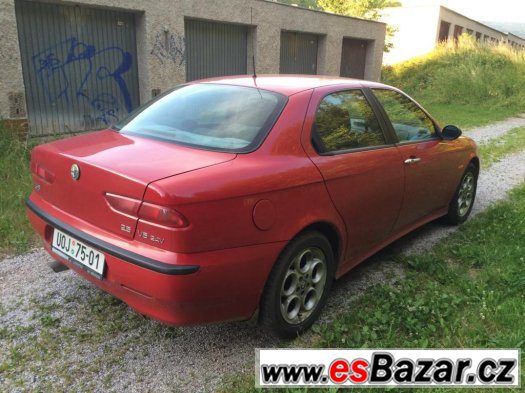 Alfa Romeo 156 2,5 V6 141kW klima, nová technická – fotografie 5
