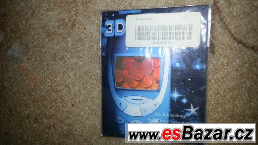 Holografická nálepka na display pro nokii 3310/3330/3410 – fotografie 1
