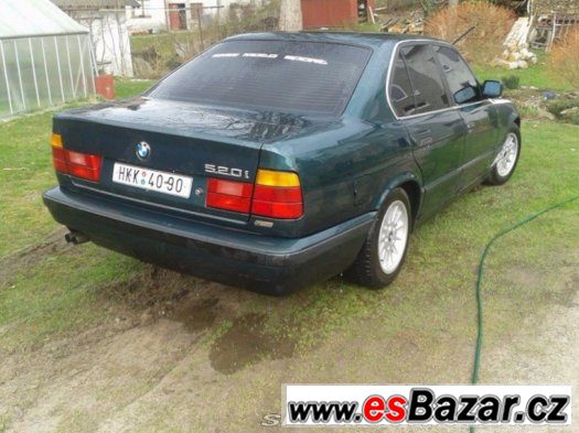 BMW E34 520i RYCHLÉ JEDNÁNÍ SLEVA – fotografie 1
