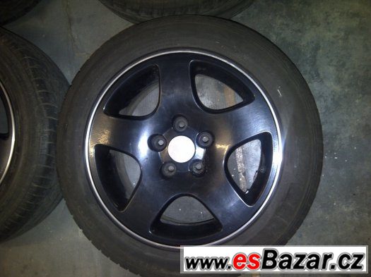 Alu kola orig. Audi 7Jx16", rozteč 5x112+pneu 205/55-16 – fotografie 2