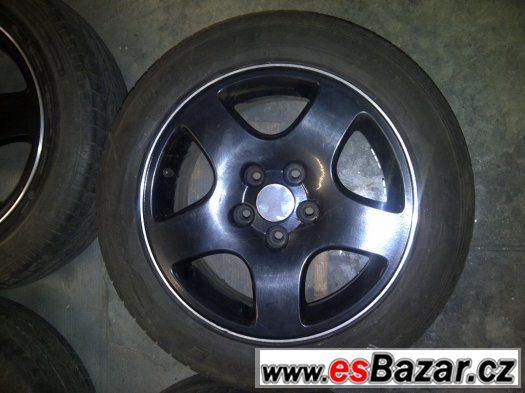 Alu kola orig. Audi 7Jx16", rozteč 5x112+pneu 205/55-16 – fotografie 3