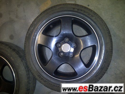 Alu kola orig. Audi 7Jx16", rozteč 5x112+pneu 205/55-16 – fotografie 4