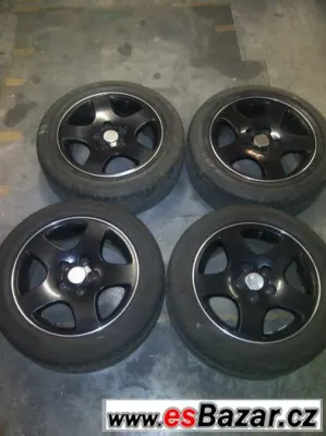 Alu kola orig. Audi 7Jx16", rozteč 5x112+pneu 205/55-16
