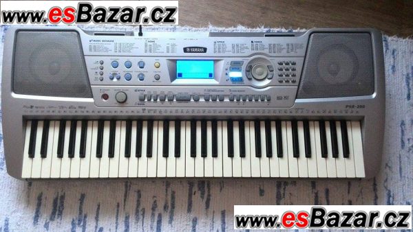 Prodám keyboard Yamahu PSR 290 se stojanem – fotografie 2