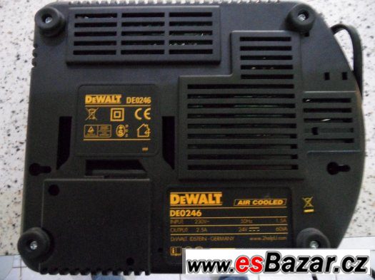DeWalt DE0246 - Nabíječka aku baterii 1h – fotografie 2