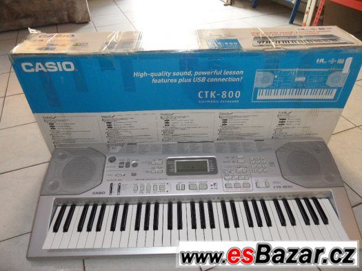 Casio CTK 800 - klávesy – fotografie 1