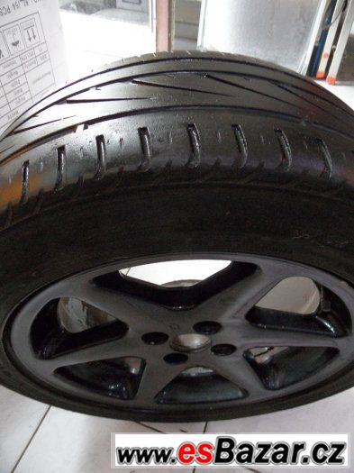 BORBET "16" rozteč 4x100, pneu 205x55 – fotografie 3