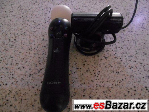Ps3 Move (snímač+ovladač) – fotografie 1