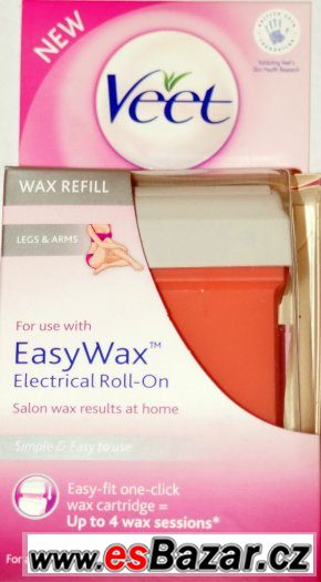 Veet Easy Wax vosková náplň pro všechny druhy pokožky 50 ml – fotografie 1