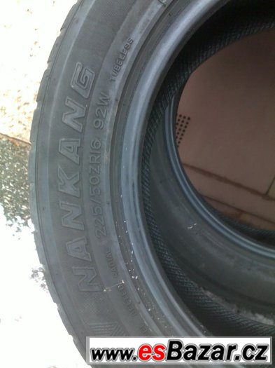 4x letní pneu Nankang 225/50 R16 6,5mm – fotografie 4