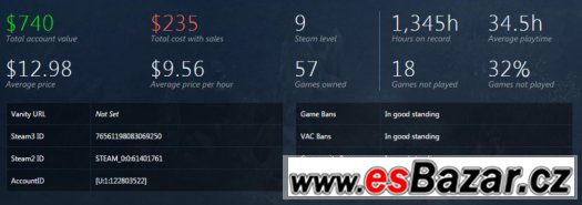 Prodávám Steam – fotografie 3