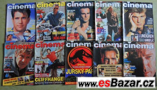 Cinema ročník 1993,1994 aj. – fotografie 1