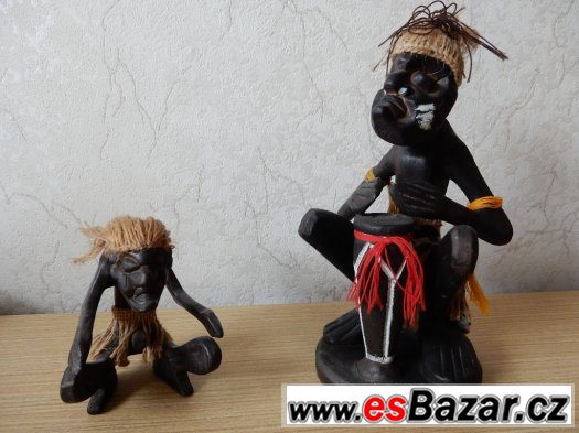 africké sošky – fotografie 1