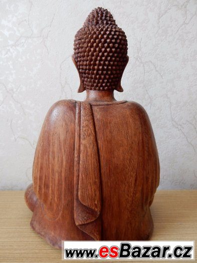 dřevěná soška - Budha – fotografie 3