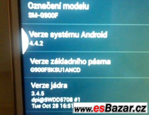prodám samsung galaxy s5 FK – fotografie 3