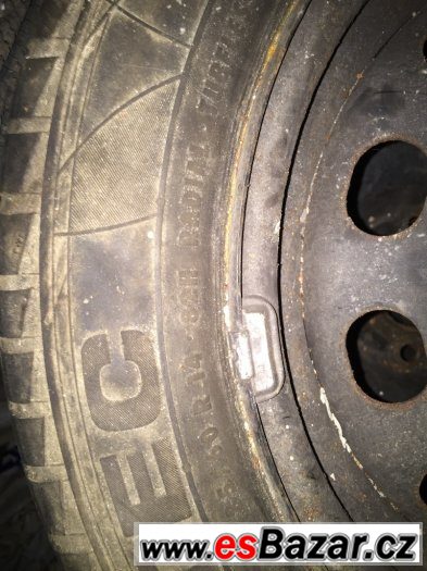OBUTÁ LETNÍ SADA KOL NA FORD  14" 185/60/14 – fotografie 3