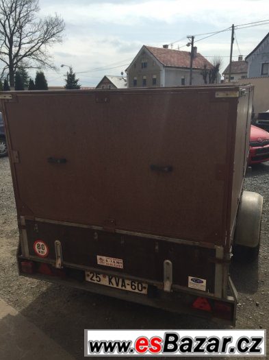 PRODÁM BRŽDĚNÝ VOZÍK MONTY NA 1300 Kg – fotografie 2