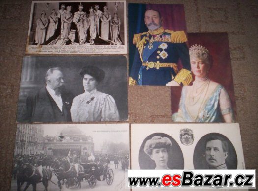 pohledy,pohlednice šlechty 45ks – fotografie 2