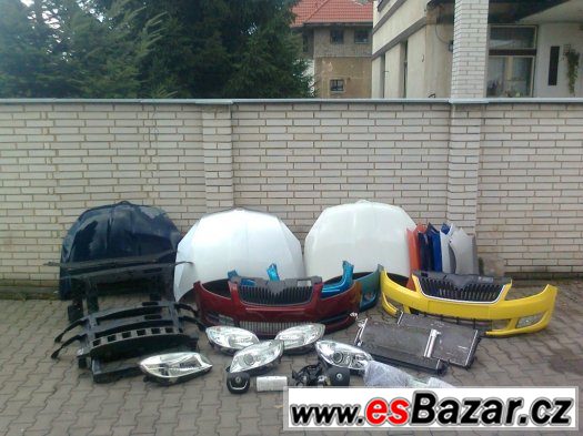 Skoda Fabia 2 Roomster Dily na Predek Airbagova sada Chladic – fotografie 1
