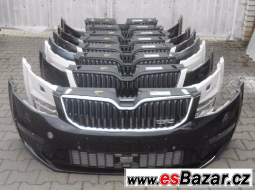 Skoda Octavia 3 Dily Predek Dvere Airbagy Chladice – fotografie 2