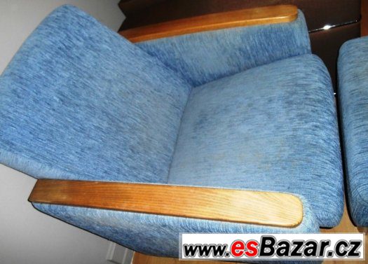 SEDACÍ SOUPRAVA -  sedačka GALANT + křeslo + taburet – fotografie 3