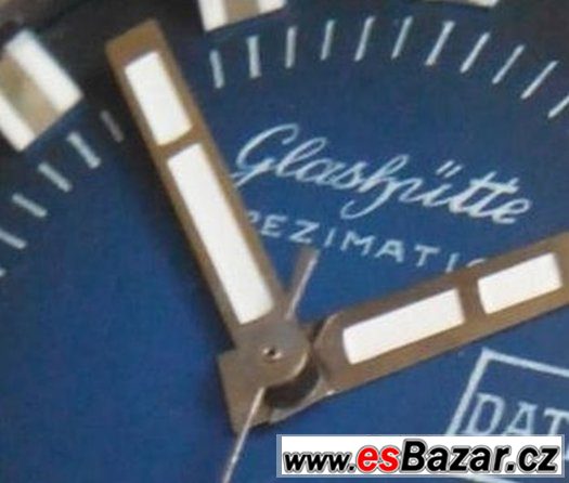 GUB Glashütte Spezimatic, kalibr 75, automatický nátah – fotografie 1